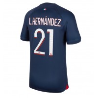 Paris Saint-Germain Lucas Hernandez #21 Hjemmebanetrøje 2023-24 Kortærmet
